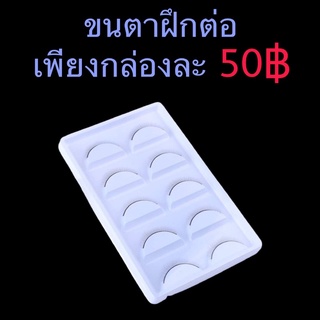 ขนตาปลอมสำหรับใช้ฝึก 5คู่/กล่อง