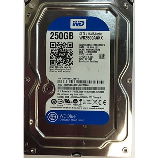 WESTERN DIGITAL WD2500AAKX-00ERMA0 DCM:HANCKT2MHB 250GB SATA