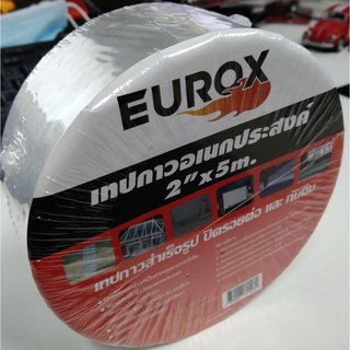 เทปกาว อุดรอยรั่ว Eurox 2นิ้ว ยาว 5เมตร เทปกาวเหนียวอุดรอยรั่ว ติดทนนาน