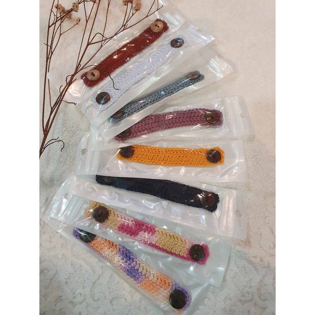 SG Mask Extension Handmade Crochet [Design: PB]