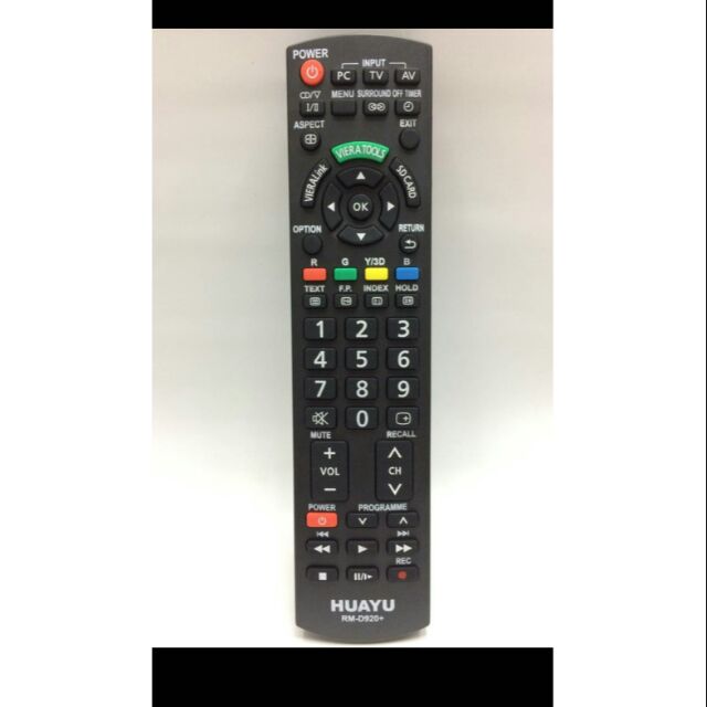 รีโมตทีวี รวม RM-D920+ ใช้สำหรับ PANASONIC พานาโซนิค จอแบน LED LCD Smart TV (มีสินค้าพร้อมส่ง)