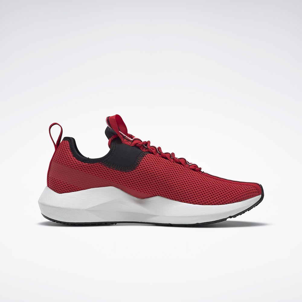 REEBOK : รองเท้ากีฬา UNISEX รุ่น SOLE FURY สี black/vector red/white