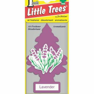 Little Trees แผ่นน้ำหอมปรับอากาศ รูปต้นไม้ กลิ่น Lavender เซท 3 ชิ้น