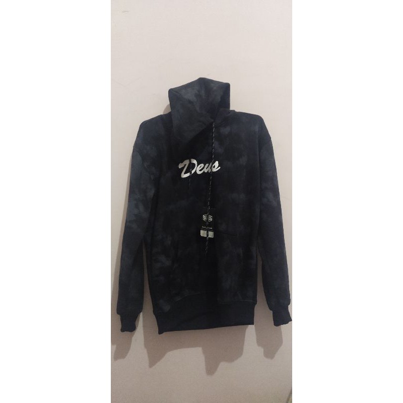 Warm THICK MEN & 39;S DISTRO SWETER HOODIE MEN & 39;S JACKET OUTER BAJU KAOS นําเข้า DEUS TIE DYE