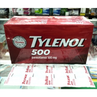 พร้อมส่ง *Tylenol 20 แผง สามัญประจำบ้าน หมดอายุ 06/2027