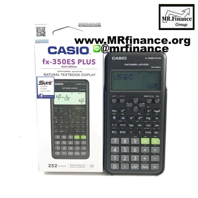 Casio fx-350es Plus 2nd Edition ของใหม่ ของแท้