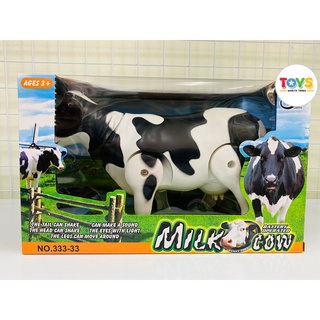 ของเล่นวัวนม MILK COW ใส่ถ่านมีเสียงเดินได้