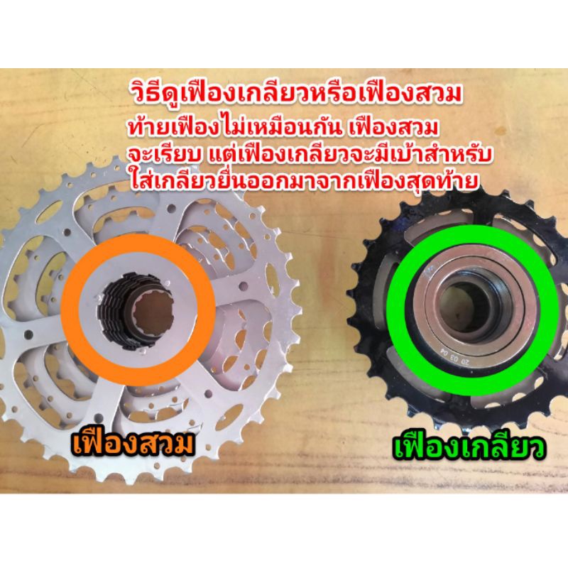 เฟืองเกลียว 7ชั้น 8ชั้น 9ชั้น แบบขันเกลียว เฟืองเกียร์ 7สปีด 8สปีด 9 ...