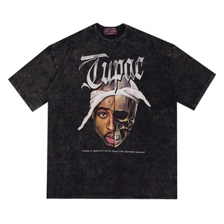 เสื้อยืด OVERSIZE ACID WASH TUPAC TOXIC 1803 ของแท้