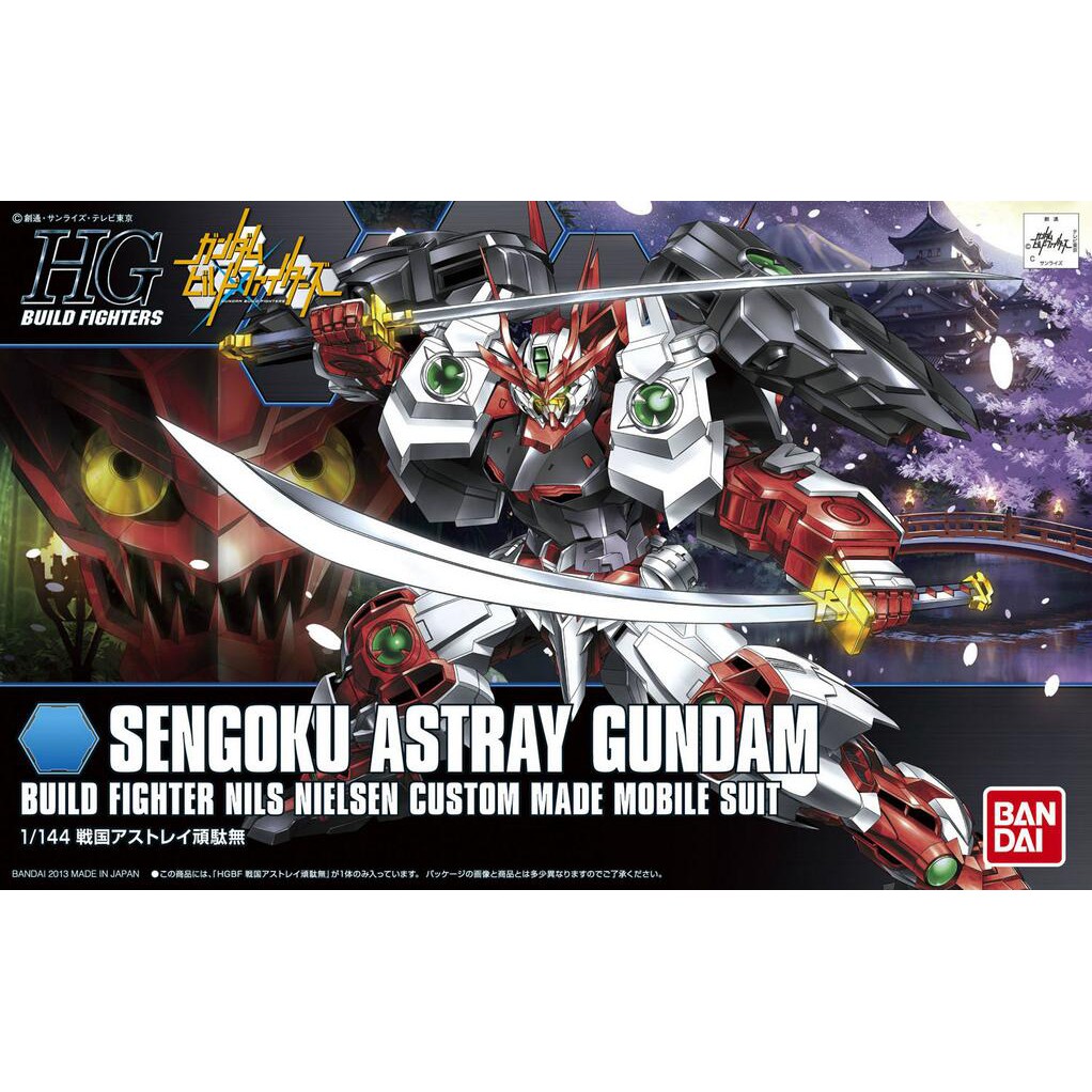 1057719 BANDAI SPIRITS HGBF 1/144 Sengoku Astray Gundam