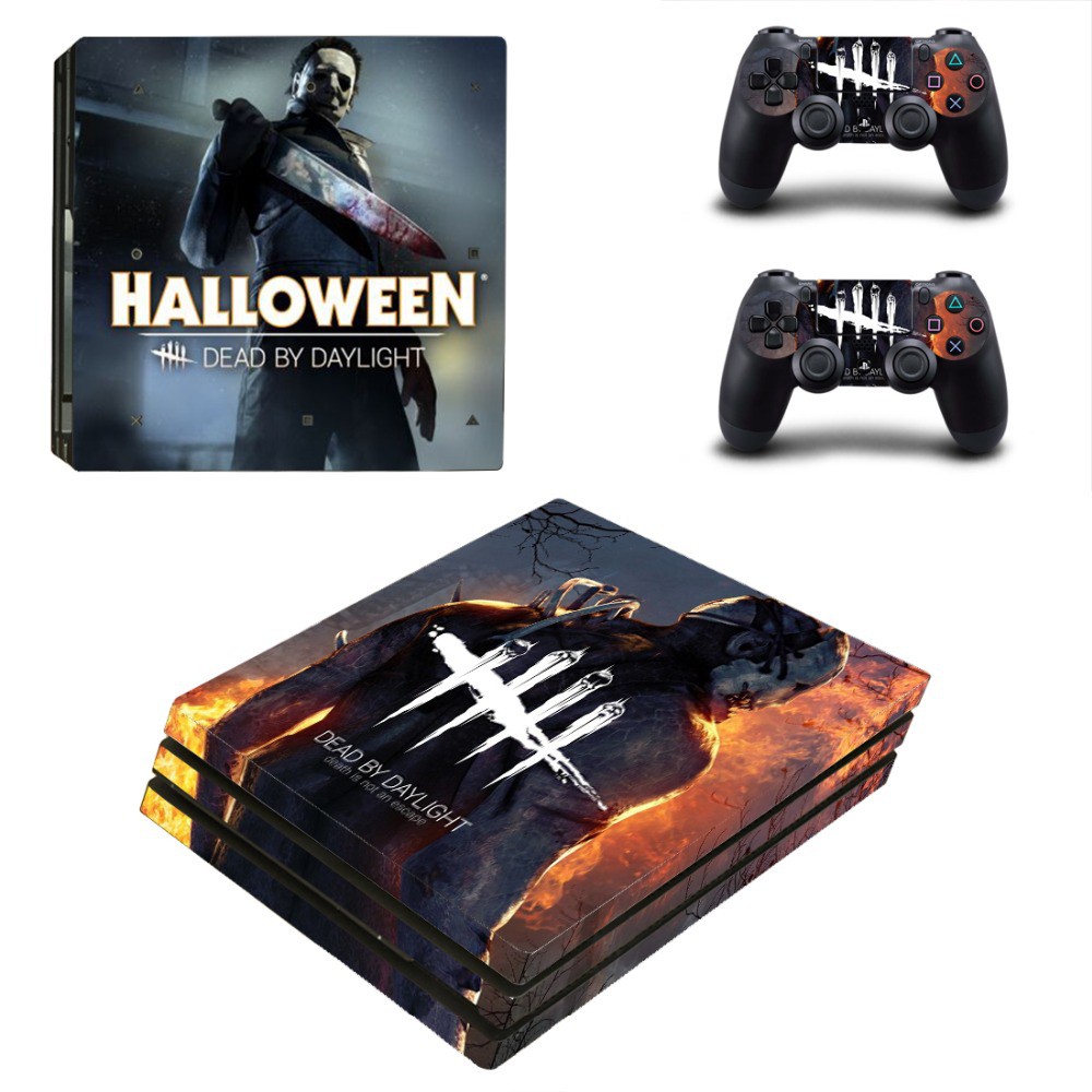 Dead By Daylight Ps4 Pro Sticker Play Station 4 Skin Sticker Decal For Playstation 4 Ps4 Pro Console Controller Skin V Shopee Thailand