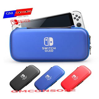 OLED เคสกระเป๋าเกมNintendoSwitch OLED Carrying Case LOGOขาว (Black, Red ,Blue)