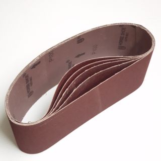 ผ้าทรายสายพาน Horse Shoe ขนาด 4" x 24" มี 4 เบอร์ให้เลือก (40, 60, 80 และ 100)