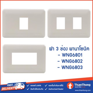 Panasonic / National ฝา 1-3 ช่อง พานา รุ่นเก่า Full Color WNG6801 WNG6802 WNG6803