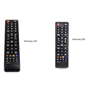 รีโมททีวีซัมซุง LED LCD ตัวควบคุมโทรทัศน์ samsung TV remote ที่เปลี่ยนช่องรายการ แอลซีดี แอลอีดี