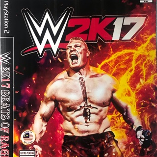 แผ่นเกมส์ PS2 WWE 2K17