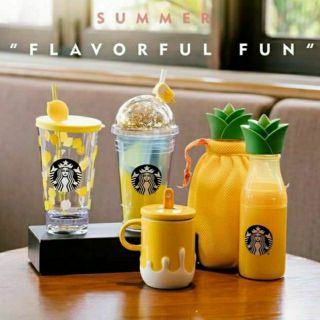 Starbucks แก้วคอลซัมเมอร์ สดใส น่ารักมากๆ