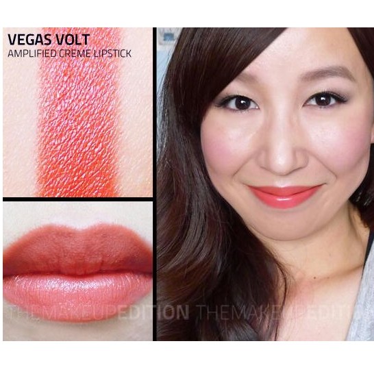 ถูกที่สุด !! แบ่งขายลิปสติกแมค MAC LIPSTICK VEGAS VOLT (AMPLIFIED CREME)