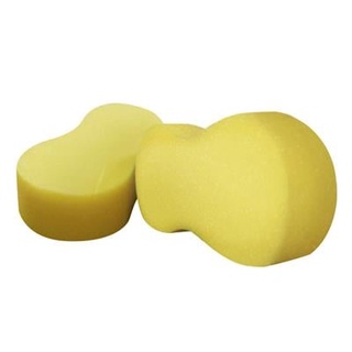 Homehapp  ฟองน้ำล้างรถ D-SPONGE รุ่น JUMBO (แพ็ค 2 ชิ้น) สีเหลือง