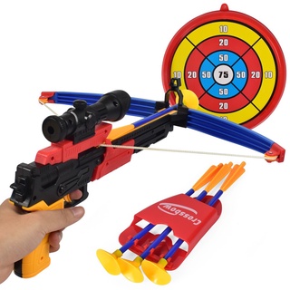 ของเล่น ชุดเซ็ทคันธนู (BWJ022-No.1160) Bow Arrow Archery พร้อมลูกธนู  และเป้ายิง