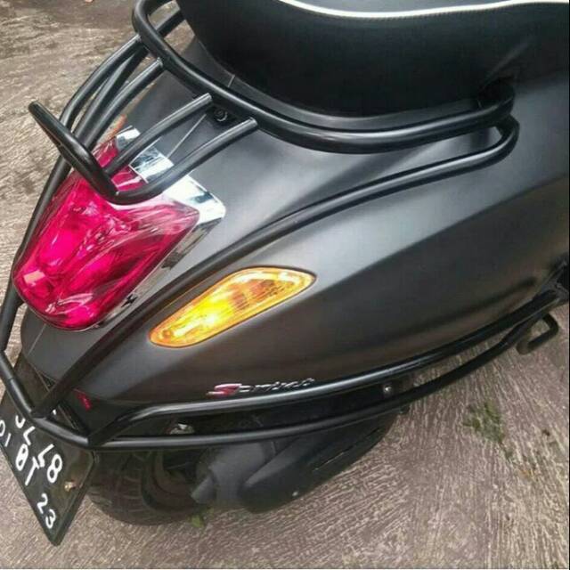 REPLIKA Zelioni แร็คหลัง Replica Vespa Primavera Sprint/Vespa อุปกรณ์เสริม
