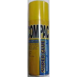 COMAPAC Multi Purpose Adhesive Spray กาวสเปรย์: SUPER GLUE PERMANENT ADHESIVE 77 ปริมาตร 400CC