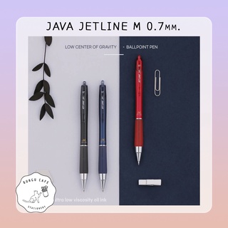 JAVA Jetline M Ball point pen 0.7mm. // ปากกาลูกลื่น จาวา เจ็ทไลน์ เอ็ม ขนาด 0.7 มม. // เขียนลื่น ด้ามจับนุ่ม