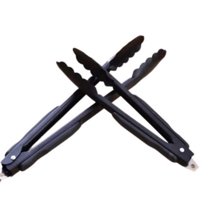 FRIED FOOD / SHRIMP CAKE BLACK FOOD CLAMP ขนาดเล็ก กลาง และใหญ่