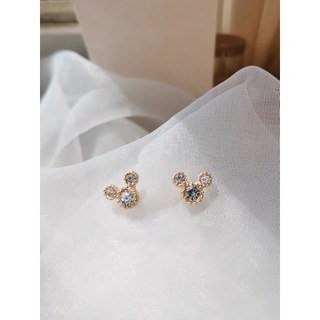 mini mouse earring with minimal style ตุ้มหูมิกกี้เมาส์จิ๋ว