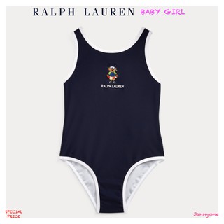 RALPH LAUREN SCUBA BEAR ONE-PIECE SWIMSUIT ( BABY GIRL )