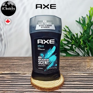 ผลิตภัณฑ์ระงับกลิ่นกาย โรลออนสติ๊ก สำหรับผู้ชาย Axe® Apollo 48H Sage &amp; Cedarwood Deodorant Stick 85g