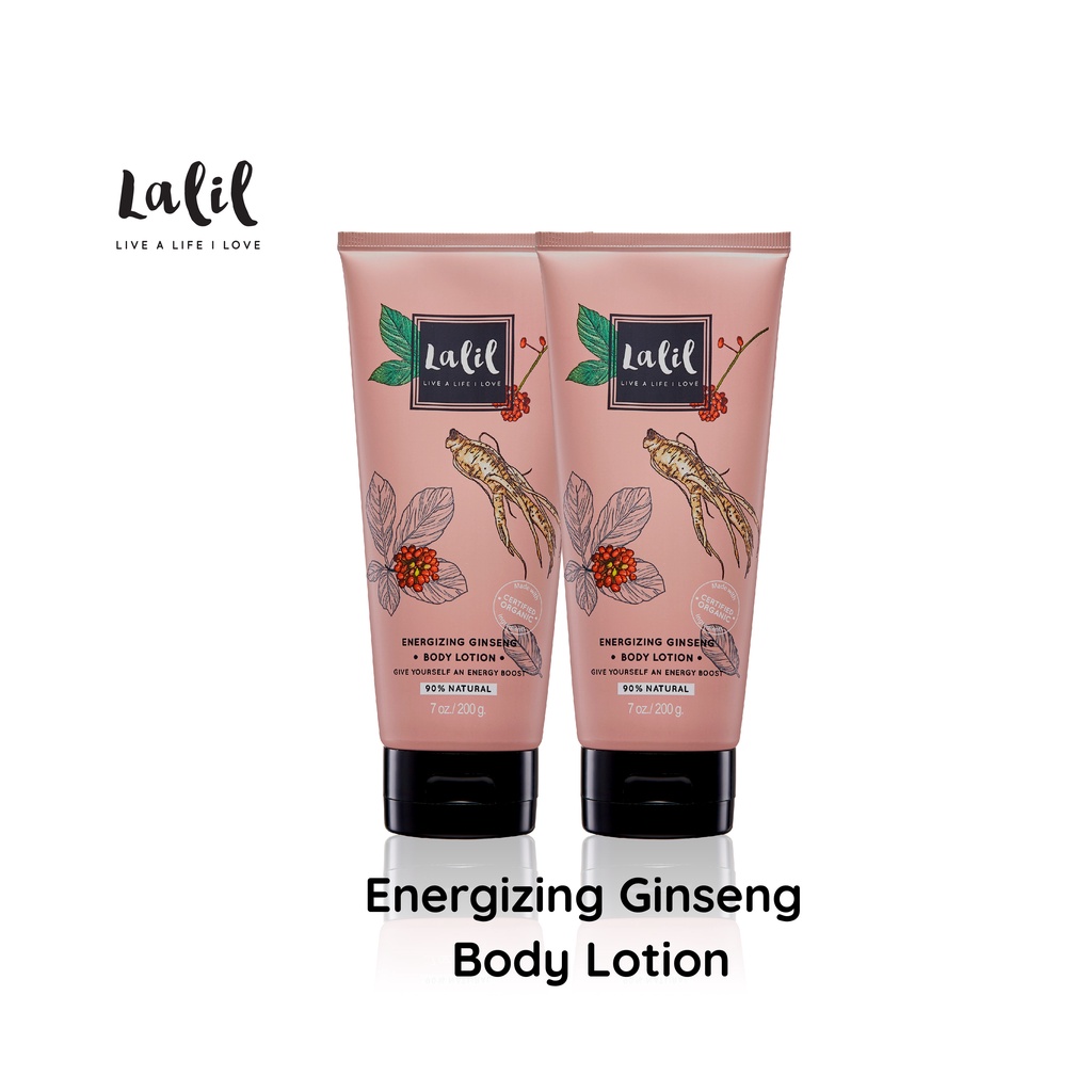 Lalil Energizing Ginseng Body Lotion Set