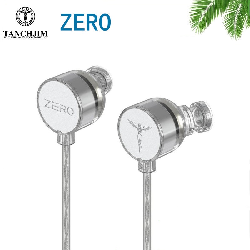 Tanchjim ZERO หูฟังชนิดใส ่ ในหู HIFI Bass Dynamic Drive ชุดหูฟังเพลงกีฬาหูฟังปลั ๊ ก 3.5 มม .