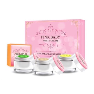 🔥ถูก|แท้🔥พิ้งเบบี้ ครีมเซต Pink Baby Cream ขนาด 5 กรัม