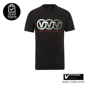 เสื้อยืดVANS T-SHIRT TRIPLE CIRCLE BLACK สินค้ามีประกันแท้