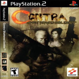 แผ่นเกมส์ PS2 (รับประกัน) Contra - Shattered Soldier