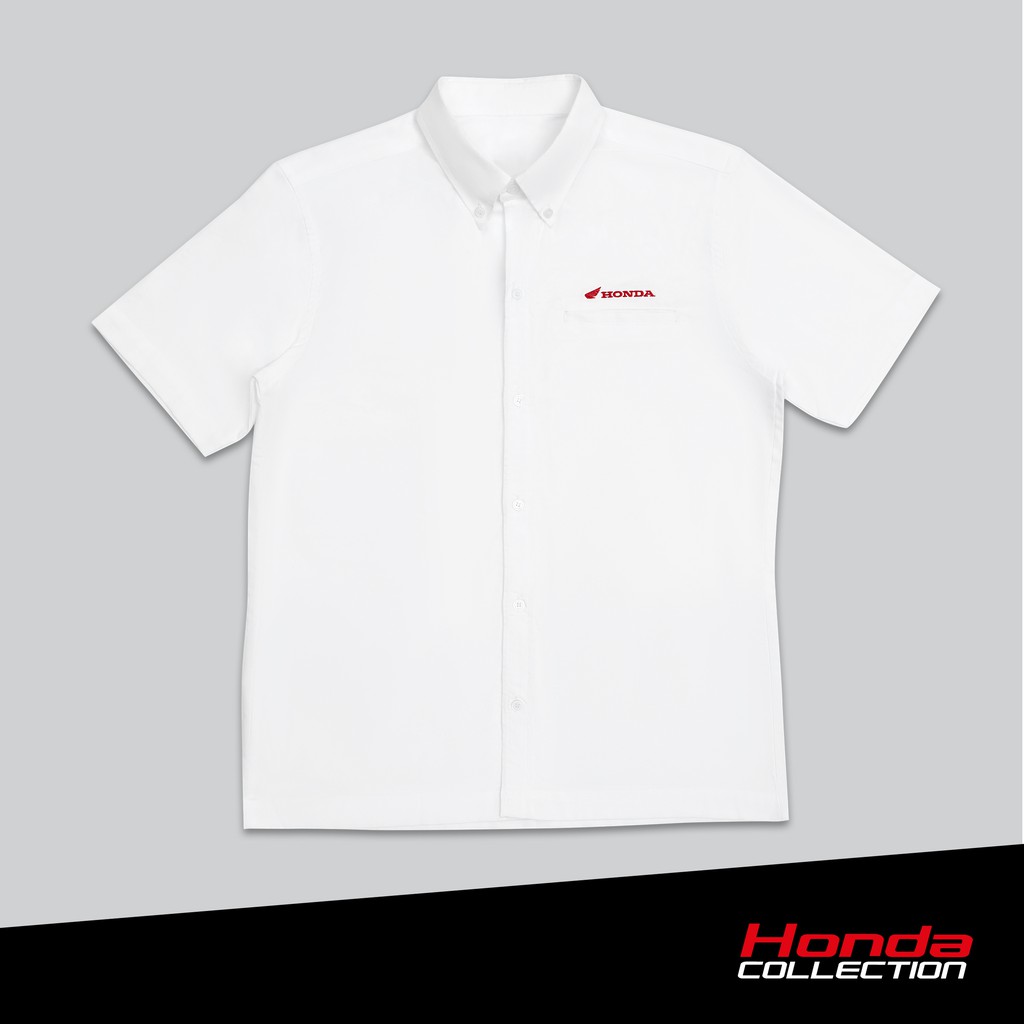 [Collection 2020] Honda เสื้อเชิ้ตผู้หญิง ฮอนด้า Honda สีขาว