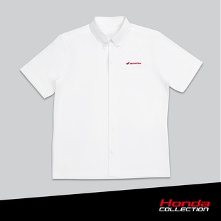 [Collection 2020] Honda เสื้อเชิ้ตผู้หญิง ฮอนด้า Honda สีขาว