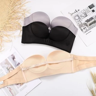 สินค้าพร้อมส่างจากไทย💥LoveIs Bra💥 (N352) เสื้อชั้นใน เกาะอกไร้ขอบ หลังตะขอ งานดี