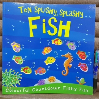 Ten Splishy, splashy fish picture book