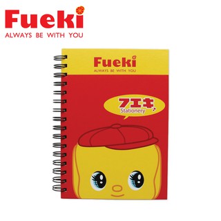 Fueki (ฟุเอกิ) สมุดโน๊ต ริมลวด มีลายเส้น รหัส FU-NOTE01