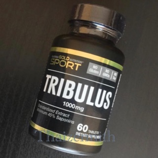 ♦️TRIBULUS 1000 mg. California Gold Nutrition 60 เม็ด ( พร้อมส่ง )