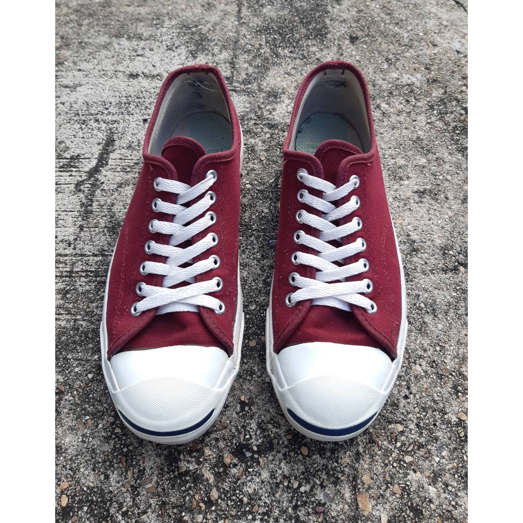 Converse Jack Purcell Maroon 80's Made In Usa Size 9US