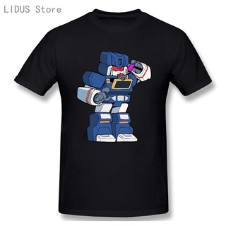 [COD]Summwe เสื้อยืดแขนสั้น พิมพ์ลาย Soundwave And Kitty Ravage แฟชั่นสําหรับผู้ชายS-5XL