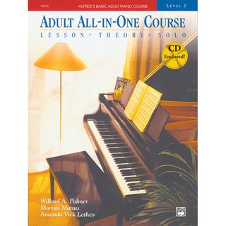 Alfreds Basic Adult All-in-One Course, Book 2 &amp; CD (00-14534)