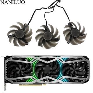 82MM TH80152H-PCC01 RTX3080 RTX3070 GPU Cooling Fan For PNY RTX 3070 3070Ti 3080 3080Ti 3090 XLR8 Gaming REVEL EPIC-X Tr