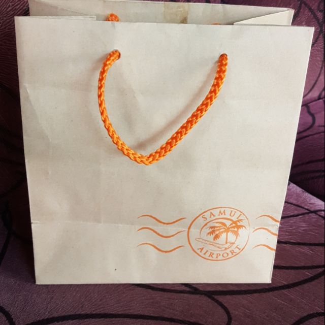 ถุง shop ต่างๆ ถุง Samui Airport