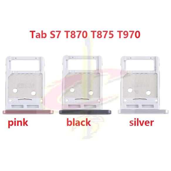 ถาดซิม (sim tray) สําหรับ Samsung Galaxy Tab S5e S6 Lite P610 P615 S7 T870 T875 T970