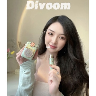 ใหม่อัพเกรด Divoom FAIRY บลูทูธเสียงสมาร์ทโฮม ลำโพงขนาดเล็กบ้านกลางแจ้งคาราโอเกะมินิเสียงไร้สายขนาดเล็ก