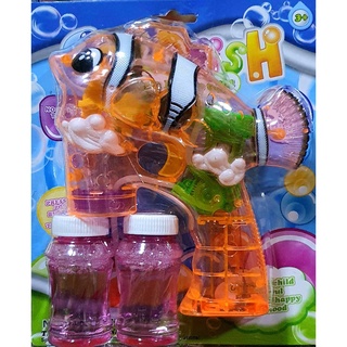 T.P. TOYS BUBBLE Auto SHOOTER ปืนยิงฟองสบู่อัตโนมัติ ปลานีโม่ แบบใช้ถ่าน(ไม่รวมในแพค)